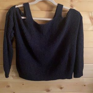 Off the shoulder sweater